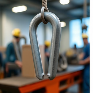 Écrou en U en acier galvanisé pour levage et ancrage, type léger - Product Image 3