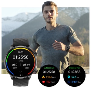 Smartwatch Gw63 con Monitoraggio Continuo della Frequenza Cardiaca, Misurazione della Temperatura del Sonno, Display IPS, BT5.3, Chiamate, IP67 Impermeabile - Product Image 3