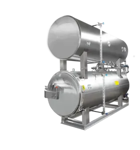 water immersion for bottle and canning packaging mushroom autoclave sterilizer machine retort