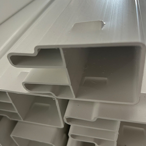 Toptan PVC gizlilik yüksek yoğunluklu dayanıklı çit panelleri genişletilebilir beyaz siyah vinil bahçe at sert PVC şerit çit sistemleri - Product Image 2