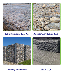 Caisse gabion hexagonale à double torsion, panier <span class=keywords><strong>en</strong></span> treillis métallique flexible pour travaux de terrassement - Product Image 6