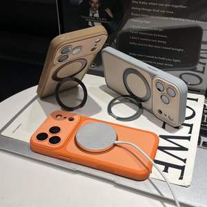 Funda de Carga Inalámbrica Magnética con Anillo Giratorio 360° y Protector de Lente Integrado para iPhone 17 Pro, Compatible con Modelos 16 y 15 (Venta al Por Mayor) - Product Image 2