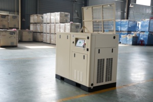 Compresseur d'air à vis à vitesse fixe RTTW 37 kW 50 CV IP54 8 bars, compresseur d'air industriel pour l'industrie textile et cimentaire - Product Image 2