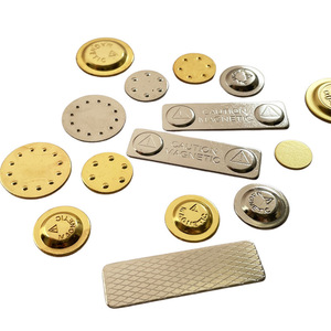 Magnetic Name Badges Metal Circular Rectangle <b>Strong</b> <b>Magnet</b> For Bags Apparel Precision Equipment Parts - Product Image 1