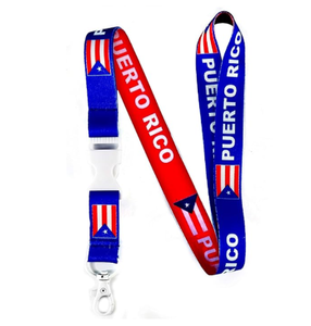 Tùy chỉnh in puerto Rico cờ dây buộc-người giữ huy hiệu puerto rican-Hỗ trợ móc khóa puerto Rico - Product Image 4