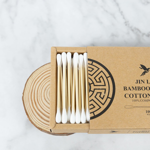 Hisopos de Algodón Desechables de Bambú y Algodón Biodegradables de Alto Estándar, Zero Waste, para Maquillaje, Limpieza de Oídos, Uso Diario - Product Image 5