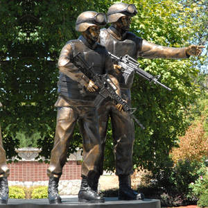 Monumento Conmemorativo a los veteranos <span class=keywords><strong>de</strong></span> bronce <span class=keywords><strong>de</strong></span> Metal tamaño soldado estatua - Product Image 5