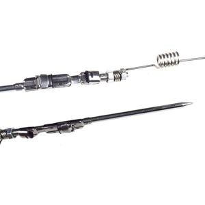 <span class=keywords><strong>Canne</strong></span> à pêche sur glace avec fonction de levage automatique <span class=keywords><strong>Support</strong></span> à ressort en acier inoxydable avec prise pour mini poteau de mer d'eau douce - Product Image 5