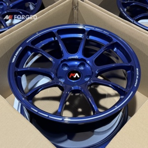 Jantes MN Forged Volk ZE40 <span class=keywords><strong>TIME</strong></span> ATTACK III Mag Blue pour 350Z Civic GR Yaris GTR Haute Performance 18x9 5 Bronze et Plus de Tailles - Product Image 3
