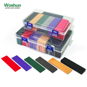 Woshun 100x28mm Blocs de calfeutrage plats en plastique de haute qualité pour vitrage, fenêtres et isolation thermique - Product Image 5