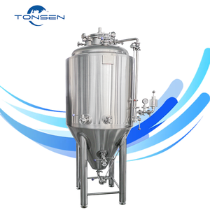 Cuve de fermentation en acier inoxydable pour équipement de brassage de bière, équipement de fermentation pour bière artisanale - Product Image 1