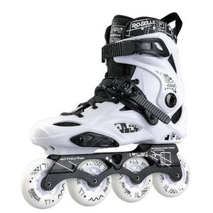 Patins à roulettes en ligne pour adultes OEM, professionnels, pour le freestyle, la remise en forme, la <span class=keywords><strong>vitesse</strong></span> urbaine, 4 roues, respirants, imperméables, coque rigide - Product Image 5