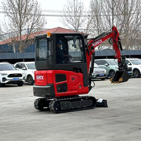 Livraison gratuite pelle EPA 3.5 tonnes moteur pelle sur chenilles ferme mini ensacheuse 1 tonne mini pelle machine à vendre