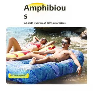 Dernière chaise longue gonflable moderne personnalisée, chaise de plage, chaise imperméable, anti-fuite, en polyester, pour le camping en plein air - Product Image 2