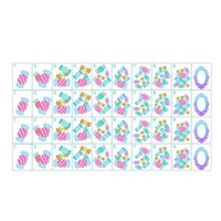 Juego de Mahjong Americano en Empaque Termoencogible, Colores Dulces con Temática de Rosas, para Venta al por Mayor Internacional, 160 Fichas de Mahjong