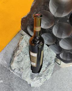 Support à bouteilles de <span class=keywords><strong>vin</strong></span> en marbre naturel moderne, décoration d'art nordique, étagère de présentation de <span class=keywords><strong>vin</strong></span>, meubles de maison, vente en gros - Product Image 4