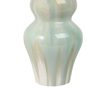 Vaso alto scultoreo in ceramica per soggiorno, vaso decorativo per fiori da esporre su mensola della camera da letto, complemento d'arredo per la casa - Product Image 5
