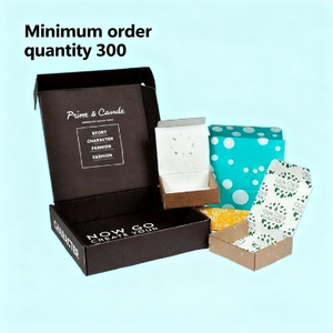 Cajas de envío postales de papel corrugado reciclable con logo personalizado, MOQ bajo, para pequeñas empresas - Product Image 5