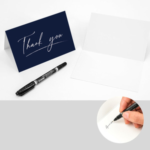 Custom Hand Writing Mother's Day <b>Thank</b> <b>You</b> Blessing Greeting <b>Card</b> Minimalist <b>Wedding</b> Greeting <b>Card</b> Set with Envelope Stickers - Product Image 3