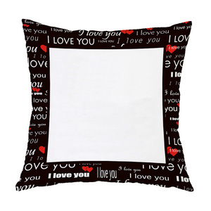 Venta al por mayor sublimación personalizada 40*40cm funda de almohada gran oferta regalo de recuerdo para el Día de San Valentín - Product Image 3
