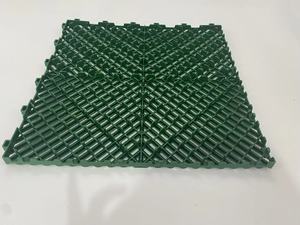 Pp <b>Plastic</b> Interlocking Floor Tiles 400x400mm 18/20mm Thick Anti-slip Drainage Garage Car Wash <b>Flooring</b> Sheet - Product Image 4