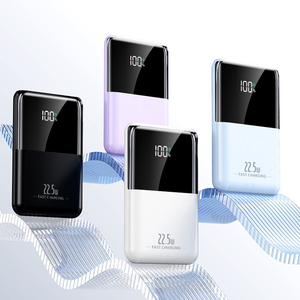 เครื่องชาร์จพกพาคุณภาพสูง PD22.5W ชาร์จเร็ว พร้อมหน้าจอ LED แสดงผลแบบดิจิตอล ความจุ 10000mAh พาวเวอร์แบงค์ขนาดเล็กสำหรับกิจกรรมกลางแจ้ง - Product Image 1