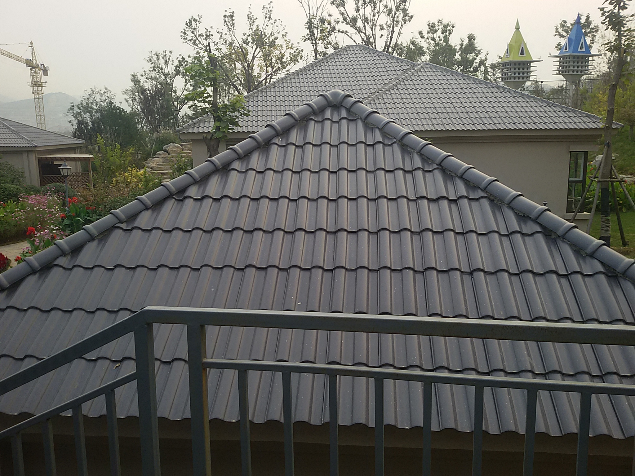 pingyun pvc roofing tiles