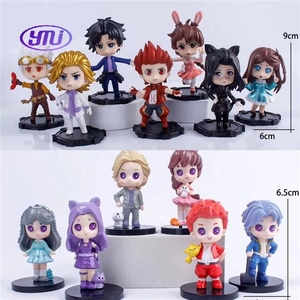 PVC <span class=keywords><strong>Douluo</strong></span> Continent Tang Wulin Figure Gâteau Décor De Voiture Décor avec Base Anime Modèle pour les Fans et Fantasy Gift Collection Display - Product Image 1