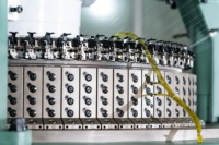 LEADSFON Machine à tricoter circulaire double Pilotelli avec système de retrait automatique, 30 aiguilles, à vendre