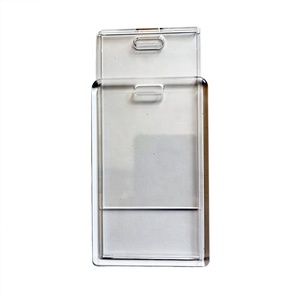 Hộp Đựng Huy Hiệu Nhựa Cứng Dọc Nắp Trượt Hộp Đựng Thẻ ID Acrylic - Product Image 1