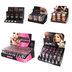 Custom Foldable Cardboard Display <b>Box</b> SRP Shelf Ready Packaging for Retail Counter Top Display Tear PDQ Storage Tray Foldable - Product Image 1