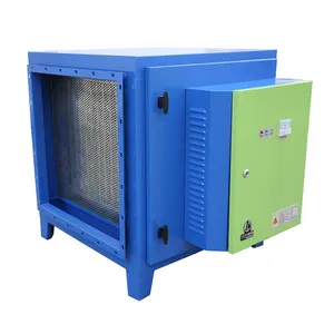 LVCHENG high voltage electrostatic precipitator kitchen fume purifier esp cleaner air purification