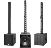 T308 Sistema de columna de 3 pulgadas Sonido de música para altavoces de audio profesionales activos alimentados por Club
