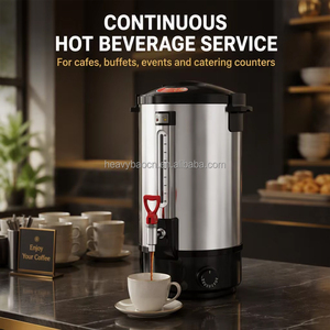 CUCINA Dispenser Elettrico a Doppio Strato in Acciaio Inossidabile 304 per Alimenti, Scaldavino e Caffè, Distributore di Bevande Calde - Product Image 1