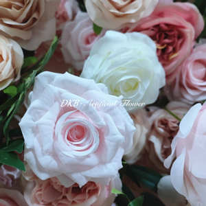 New Design 4d Flower Wall 8x8ft Artificial Pink <b>Purple</b> and Red Hydrangea Flower Wall for Wedding <b>Decoration</b> - Product Image 5