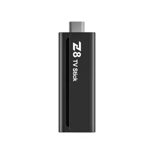 Smart TV dongle Z8 stick mais barato Android 12 4k Allwinner H618 2gb 16gb controle remoto de voz com suporte de voz 4k 5g controle remoto BT wi-fi duplo
