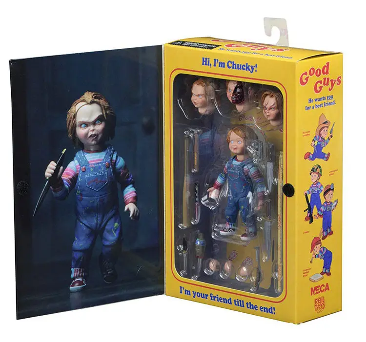 12cm Good Guys Chucky Action figur NECA Chucky Doll Sammler modell Spielzeug