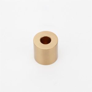 Supporto per penna in ottone massiccio MAXERY, Mini penna oro supporto per spazzolino da denti contenitore Base perfetta per studenti e ufficio - Product Image 2