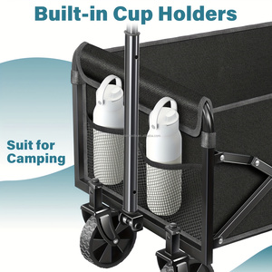 Chariots pliants robustes pour le camping, le jardin et la <span class=keywords><strong>plage</strong></span>, vente en gros CE - Product Image 3