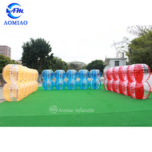Diversión interactiva PVC Body Zorb Bumper Ball Traje Inflable Bubble Football Soccer Ball para eventos deportivos - Product Image 2