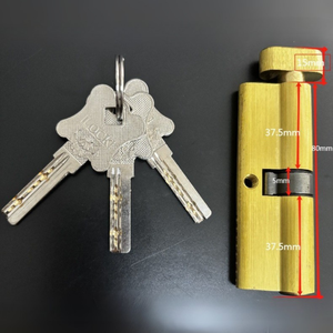 Serratura di sicurezza cilindri porta accessori Master in ottone rame Hardware mortasa Apposite facile installazione Design moderno Top Security - Product Image 3