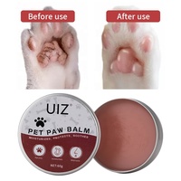 Usine personnalisée végétalien chat chien nez patte baume soins pour animaux de compagnie griffe cire beurre sec rugueux fissuré peau protecteur naturel crème hydratante Pet patte baume