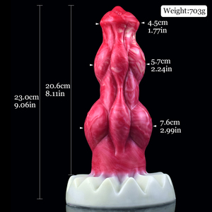Dildo NNSX Grueso y Grande con Forma de Nudo Canino, con Ventosa, para Sexo Anal <span class=keywords><strong>Gay</strong></span>, Consolador Anal con Forma de Pene Animal para Mujeres - Product Image 3