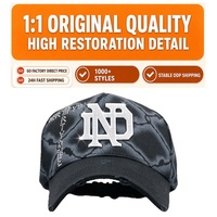 Gorras de Barba con Forro de Satén Bordado y Pedrería PLATINUM SNOWFLAKE al por Mayor, Gorras de 5 Paneles con Pedrería y Visera