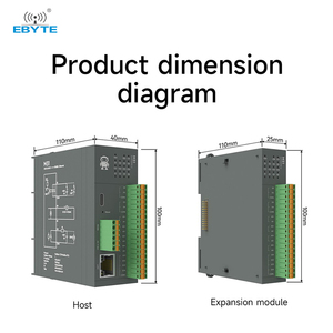 Módulo de E/S Remoto Distribuido Profinet Ebyte ODM M31 PN 4DI+4DO+4AI/8DI(NPN PNP) 8DO Digital Analógico Comunicación PN Adquisición - Product Image 2