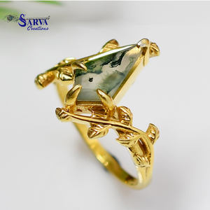 Anillo de diseño de cometa, anillos de joyería fina de Plata de Ley 925, anillos personalizados, fabricante de joyería Sarva Creation Jaipur - Product Image 4