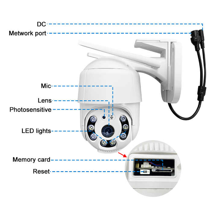 A18 HD 1080p Network Mini Camera CCTV, Motion Detection Hidden Wireless Camera, Online Sales, with Night Vision