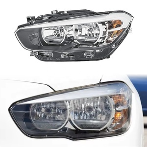 Faro Anteriore Sinistro e Destro Alogeno per <span class=keywords><strong>BMW</strong></span> <span class=keywords><strong>Serie</strong></span> <span class=keywords><strong>1</strong></span> F20 LCI 2016 <span class=keywords><strong>2017</strong></span> 2018 2019 OE 63117358391 63117358392 Ricambio - Product Image 5