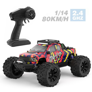 Gran Oferta JIUSI PT14R 2.4g 1/14 Auto a Control Remoto 4x4 Todoterreno, Auto RC de Alta Velocidad 80KM/h, Camioneta de Grado Hobby para Niños - Product Image 1