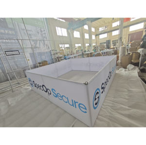 แบนเนอร์แขวนเพดานแบบพกพาน้ำหนักเบาใช้ซ้ำได้อุปกรณ์จัดแสดงสินค้า - Product Image 5